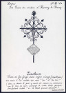 Lincheux : croix de fer forgé - (Reproduction interdite sans autorisation - © Claude Piette)