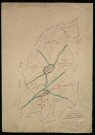 Plan du cadastre napoléonien - Ovillers-la-Boisselle (Ovillers-le-Boissel) : tableau d'assemblage