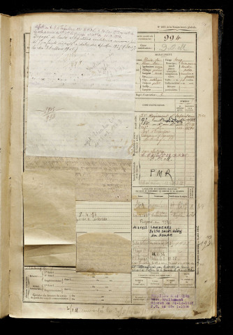 Colombel, Charles Edouard, né le 28 avril 1895 à Lanchères (Somme), classe 1915, matricule n° 994, Bureau de recrutement d'Abbeville