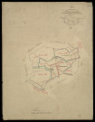 Plan du cadastre napoléonien - Meigneux : tableau d'assemblage