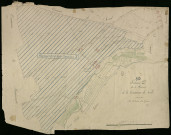 Plan du cadastre napoléonien - Nesle : Morlimont, E
