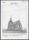 Morvillers (Oise) : l'église Saint-Wandrille, 1503 - (Reproduction interdite sans autorisation - © Claude Piette)