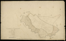 Plan du cadastre napoléonien - Dernancourt : Village (Le), B1