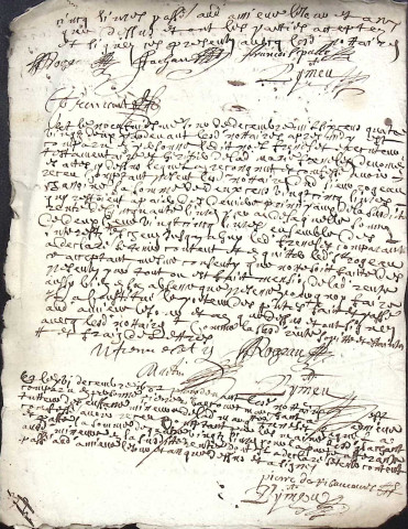 Etude de Me Antoine Limeu à Amiens (étude n°6). Minutes de l'année 1681