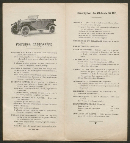 Publicités automobiles : Delaugères Clayette frères & Cie