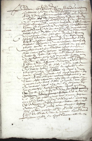 Etude de Me François De Saint-Fuscien à Amiens (étude n°18). Minutes de l'année 1646