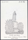 Loison-sous-Lens (Pas-de-Calais) : statue Sainte-Thérèse de l'enfant Jésus - (Reproduction interdite sans autorisation - © Claude Piette)