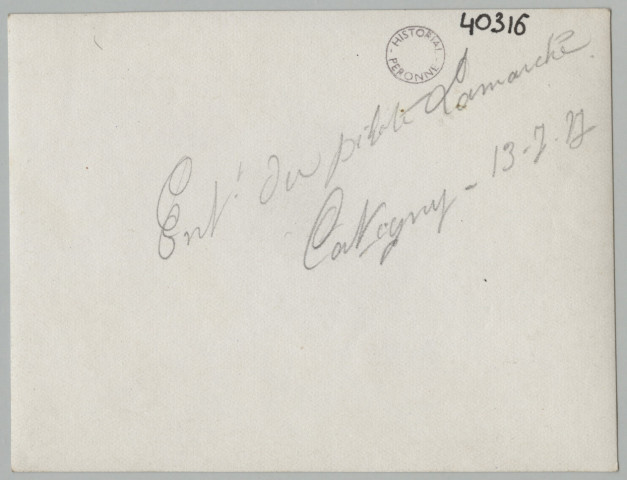 ENTERREMENT DU PILOTE LAMARCHE.13-7-17