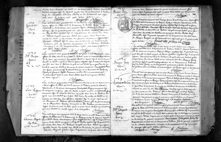 Talmas : naissances, mariages, décès