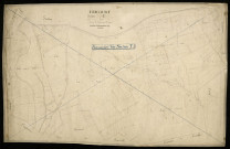 Plan du cadastre napoléonien - Fricourt : Jattes (Les), C