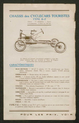 Publicités automobiles : B.N.C.(Bollack, Netter et Cie)