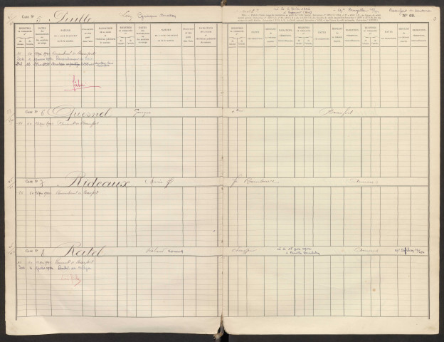 Répertoire des formalités hypothécaires, du 18/05/1942 au 07/11/1942, registre n° 006 (Conservation des hypothèques de Montdidier)