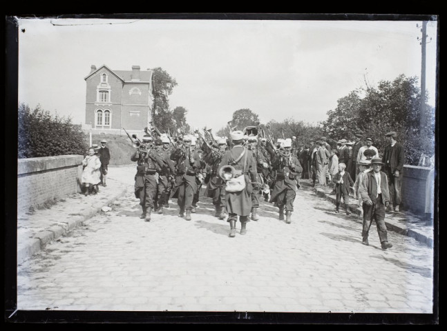 Manoeuvres - septembre 1902 - 8e chasseurs à Rumigny