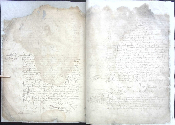 Etude de Me Jean Quignon à Amiens (étude n°22). Minutes de l'année 1576