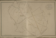 Plan du cadastre napoléonien - Gorenflos : tableau d'assemblage