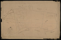 Plan du cadastre napoléonien - Louvrechy : Chef-lieu (Le), B1