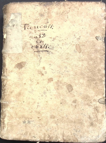 Etude de Me Pierre Trencart à Amiens (étude n°9). Minutes des années 1683-1684