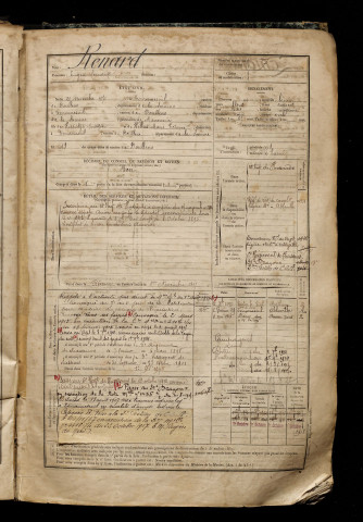 Renard, Eugène Fernand, né le 21 novembre 1871 à Terramesnil (Somme), classe 1891, matricule n° 7, Bureau de recrutement d'Abbeville