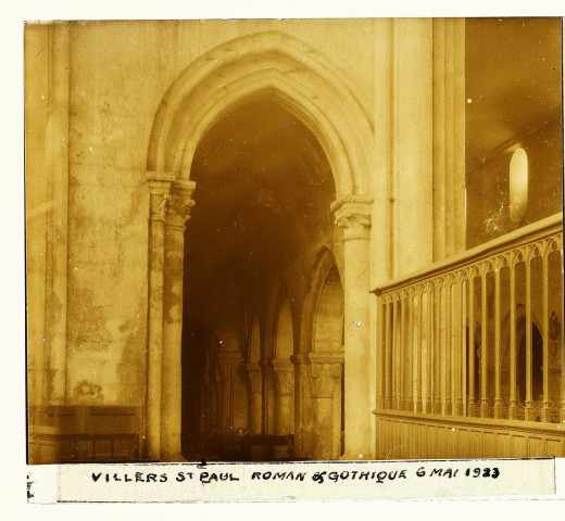 Villers-Saint-Paul. Roman et gothique