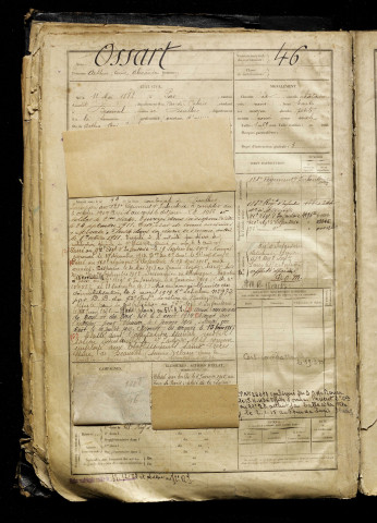 Ossart, Arthur Louis Alexandre, né le 11 mai 1888 à Pas-en-Artois (Pas-de-Calais), classe 1908, matricule n° 46, Bureau de recrutement d'Abbeville