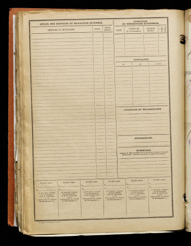 Alavoine, Désiré, né le 08 mai 1897 à Boos (Seine-Maritime), classe 1917, matricule n° 206, Bureau de recrutement d'Amiens