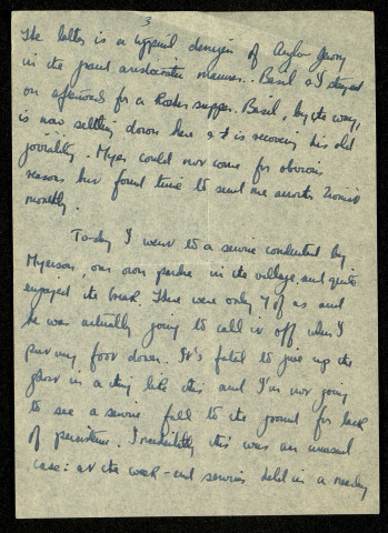 [B/393/120 L.A.A. Regt (Light Anti-Aircraft Artillery Regiment), B.L.A. (British Liberation Army)] : lettre de Raymond Goldwater à son frère Stan