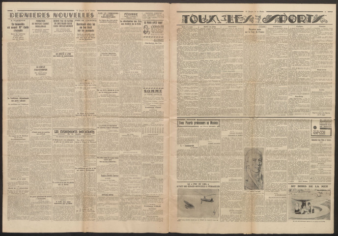 Le Progrès de la Somme, numéro 20415, 1er août 1935