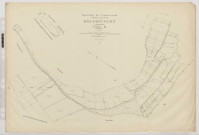 Plan du cadastre rénové - Boussicourt : section Z1