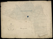 Plan du cadastre napoléonien - Plessier-Rozainvillers (Le) (Le Plessier) : Cimetière (Le), B1