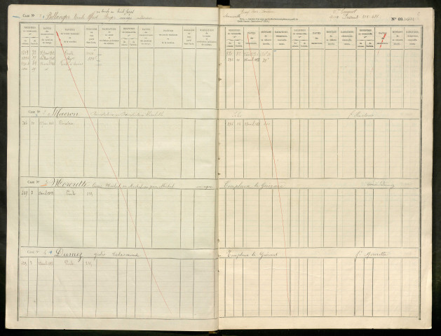 Répertoire des formalités hypothécaires, du 26/04/1858 au 11/08/1858, registre n° 175 (Péronne)