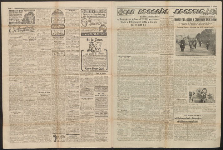 Le Progrès de la Somme, numéro 20252, 18 février 1935
