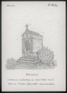 Oresmaux : chapelle funéraire « moderne » au cimetière isolé - (Reproduction interdite sans autorisation - © Claude Piette)