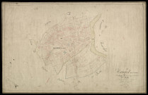 Plan du cadastre napoléonien - Hangest -sur-Somme (Hangest-sur-Somme) : Village (Le) ; Biche Court (La), A2