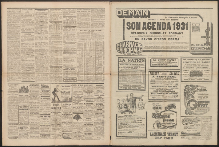 Le Progrès de la Somme, numéro 18732, 12 décembre 1930