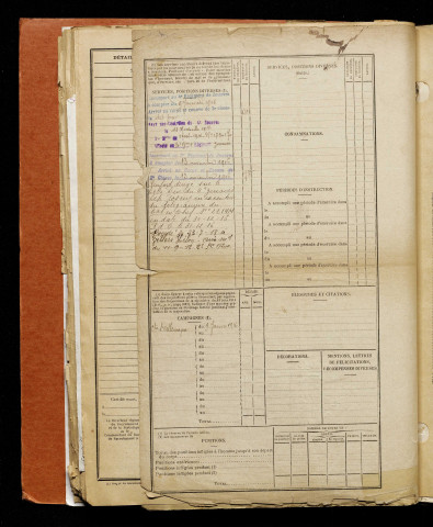 Carette, Théophile Alfred Léopold, né le 18 juin 1897 à Villers-Bocage (Somme), classe 1917, matricule n° 289, Bureau de recrutement d'Amiens