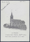 La Cauchie (Pas-de-Calais) : église Saint-Martin - (Reproduction interdite sans autorisation - © Claude Piette)