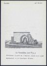 La Ferrière-sur-Risle (Eure) : ancienne cloche de l'église - (Reproduction interdite sans autorisation - © Claude Piette)