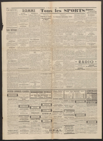 Le Progrès de la Somme, numéro 22257, 18 janvier 1941