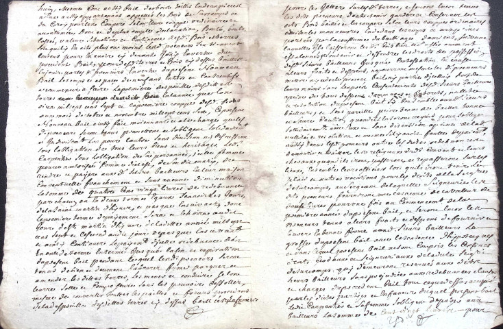 Etude de Me Jean Duval à Amiens (étude n°8). Minutes de l'année 1703