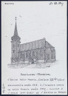 Sauvillers-Mongival : église Saint-Martin - (Reproduction interdite sans autorisation - © Claude Piette)