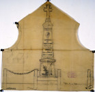 Guerre 1914-1918. Projet de monument aux morts de la commune de Toutencourt