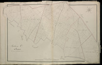 Plan du cadastre napoléonien - Atlas cantonal - Chaulnes : Puzeaux, C