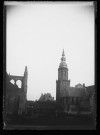 Belgique - Furnes église, vue derrière - octobre 1899