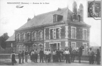 Miraumont (Somme). Avenue de la Gare