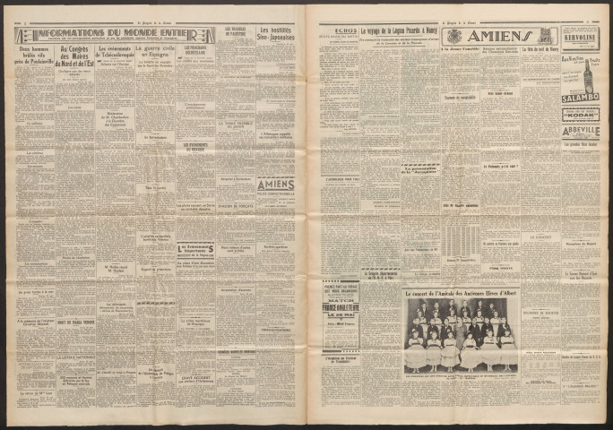 Le Progrès de la Somme, numéro 21432, 24 mai 1938