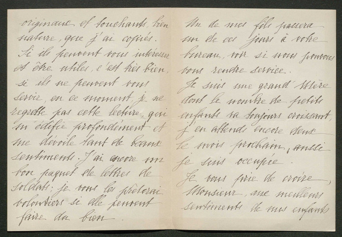 Témoignage de Claudon (Lieutenant colonel - devenu général)) et correspondance avec Jacques Péricard