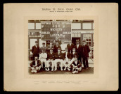 BRIGHTON ST. PETER'S CRICKET CLUB. PLAYING AT SOUTHAMPTON, AUGUST 1910