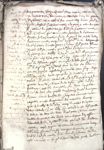 Etude de Me Philippe Depiennes à Amiens (étude n°1). Minutes de l'année 1647