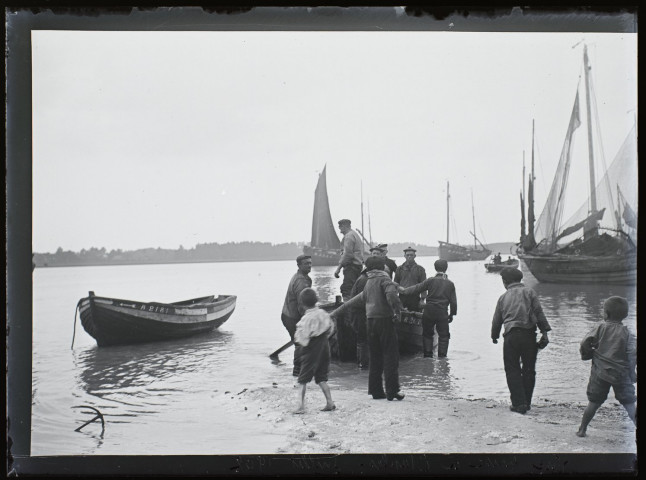 Vue prise à Etaples - juillet 1902