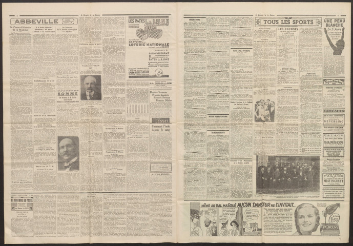 Le Progrès de la Somme, numéro 20649, 24 mars 1936